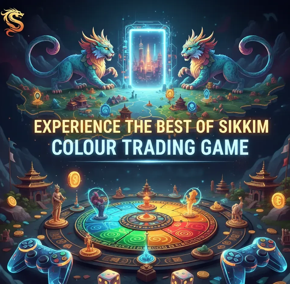 Sikkim colour trading game login interface